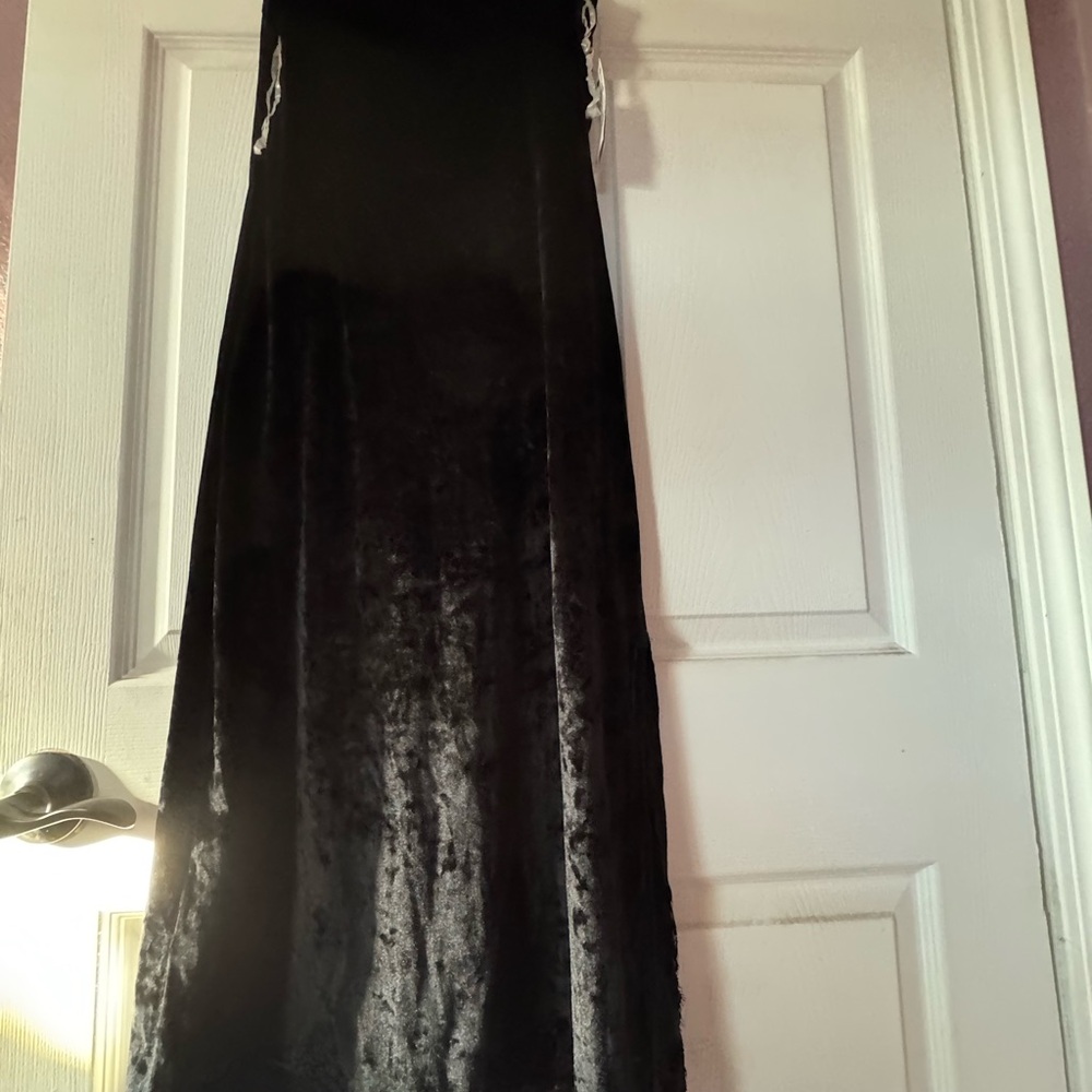 And Now This Velvet lace dress-Size S